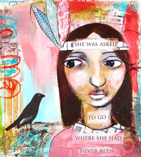 She Was Asked To Go...-ART PRINT