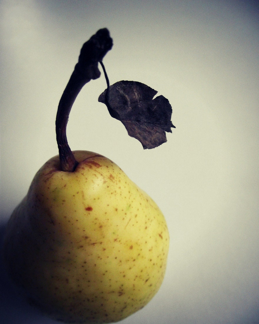 Still Life Photography Fruit Pear Home Decor 10x8 Print A Moment..