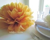 6 centerpieces, 14'' tissue paper flowers, ready to open