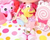 Fairy Kei Pastel Transparent Balloon Hair Clips