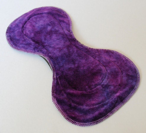 ONE Ultimate II Cloth Pad for Heavy Flow/Postpartum - "grape"