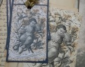 French Religious Tags, L'Enfant, by RusticGypsyCreations