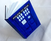 TARDIS  Journal, Sketching Book, Tardis Notebook, Tardis Recipe book, Tardis Diary, Doctor Who Journal, Travel book, stationary