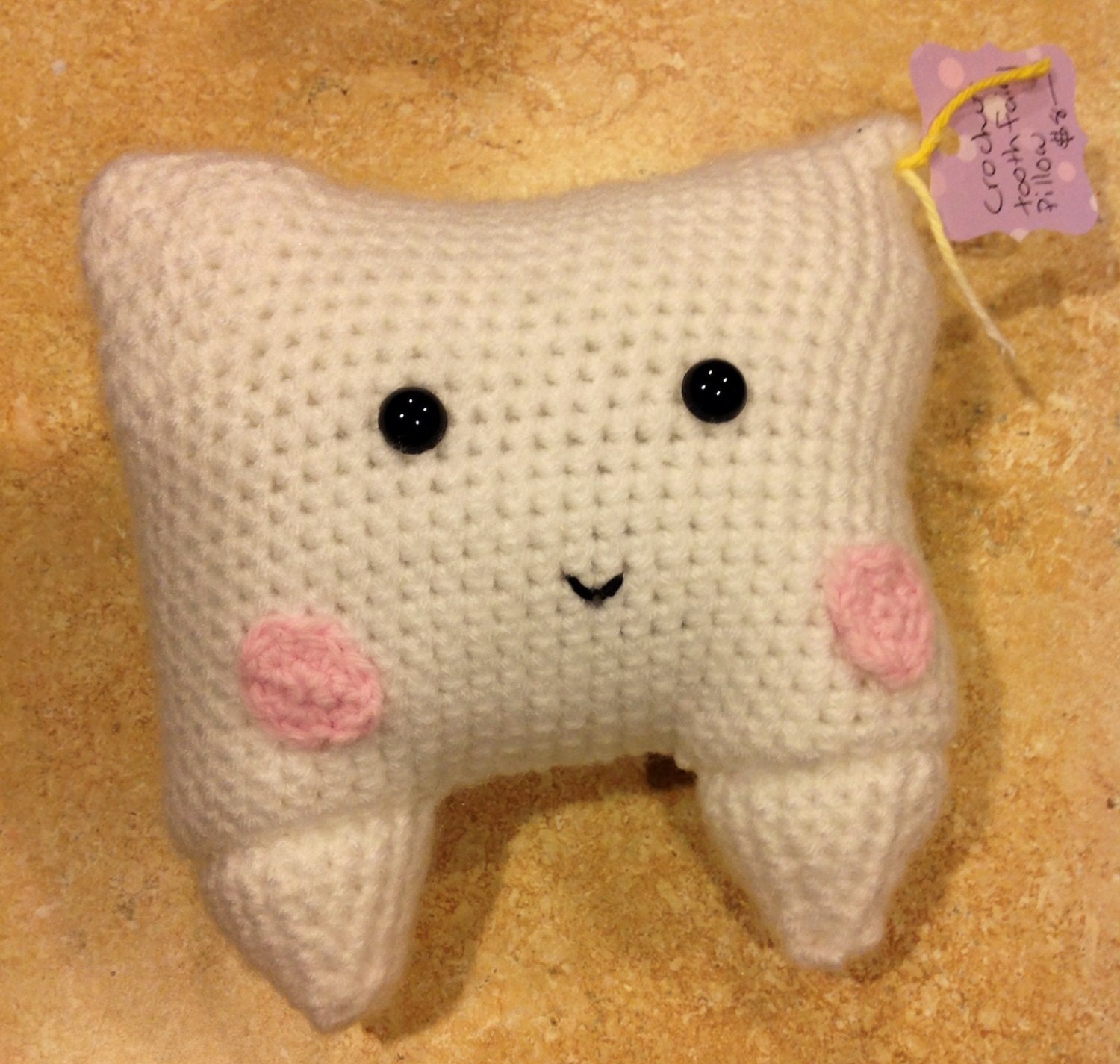 Crochet Tooth Pillow