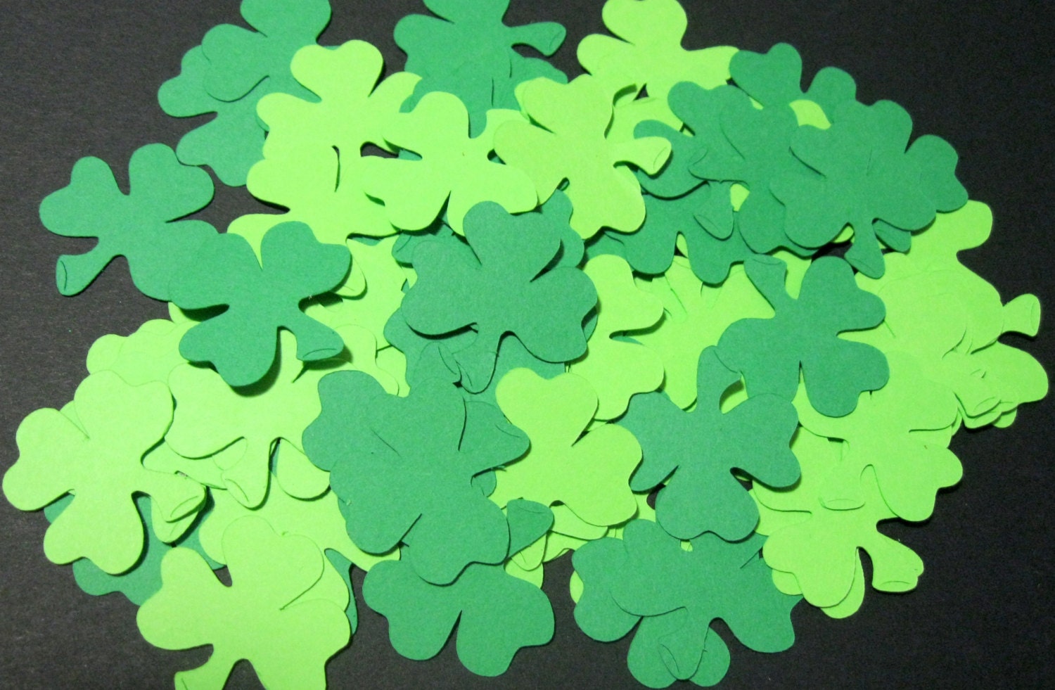 Irish Shamrock Clover Diecuts Party Table Decor