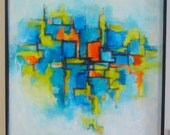 Mist Original Mix Media Painting