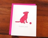 Dog Thank You Card