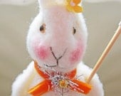 Think Spring Says this Tiny Vintage Inspired Easter Bunny No 2