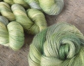 NEW Spring Sun - 70 30 Silk Cashmere Hand Dyed Lace Yarn