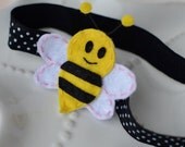 Bumblebee Polka Dot Headband