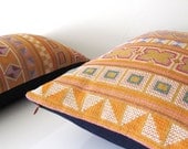 13 x 20 Artitaya hand stitched tribal cotton pillow cover