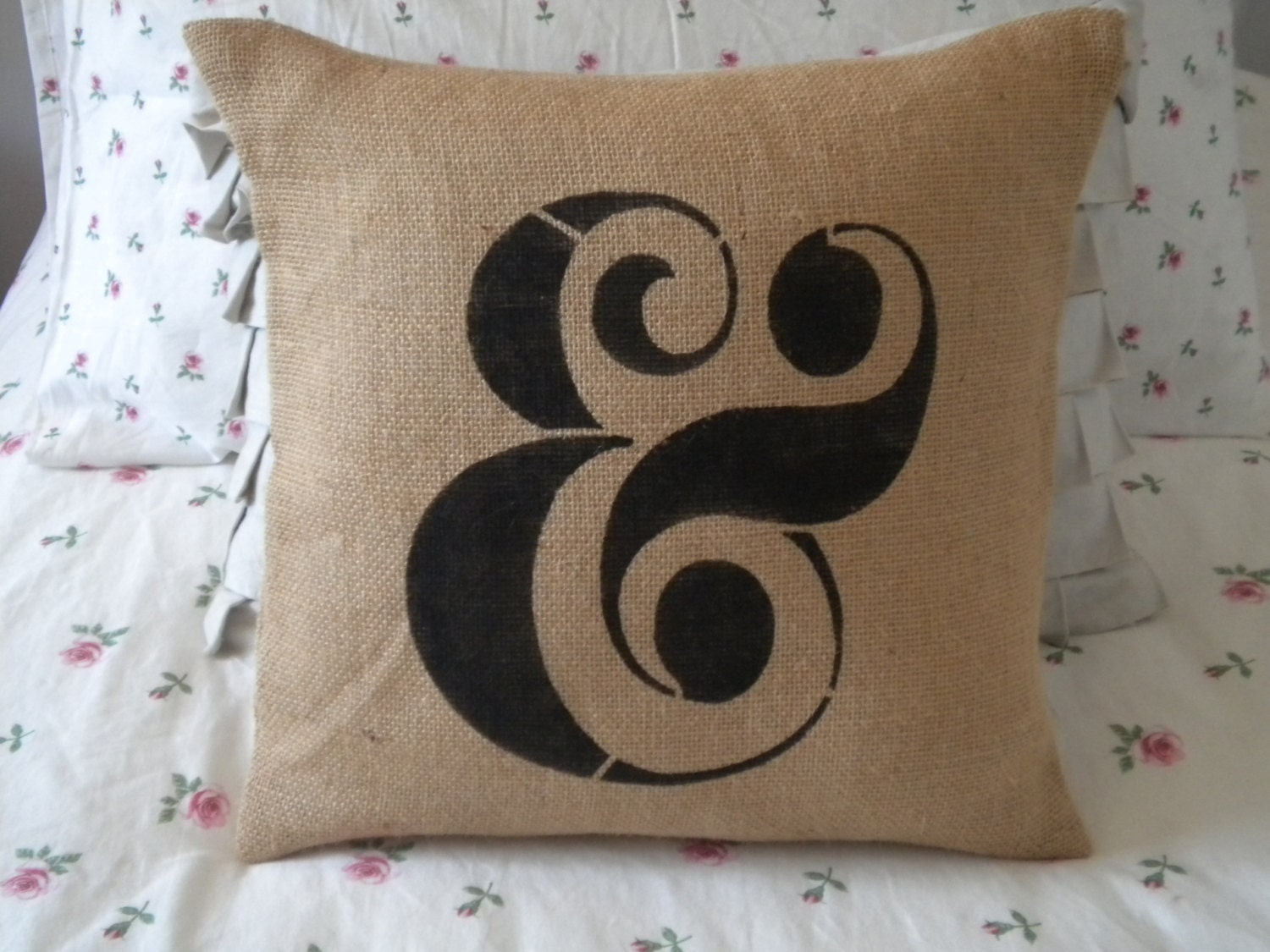 Ampersand Pillow Cover