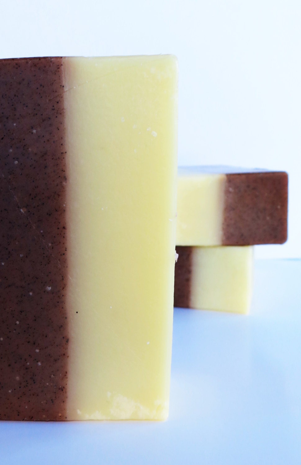 Vanilla Spice Handcrafted Soap with gently exfoliating vanilla powder