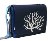 13" Laptop Messenger Bag - Blue Laptop Messenger Bag