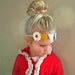 Felt Flower Headband - Bunting Garland Headband, Photography Props