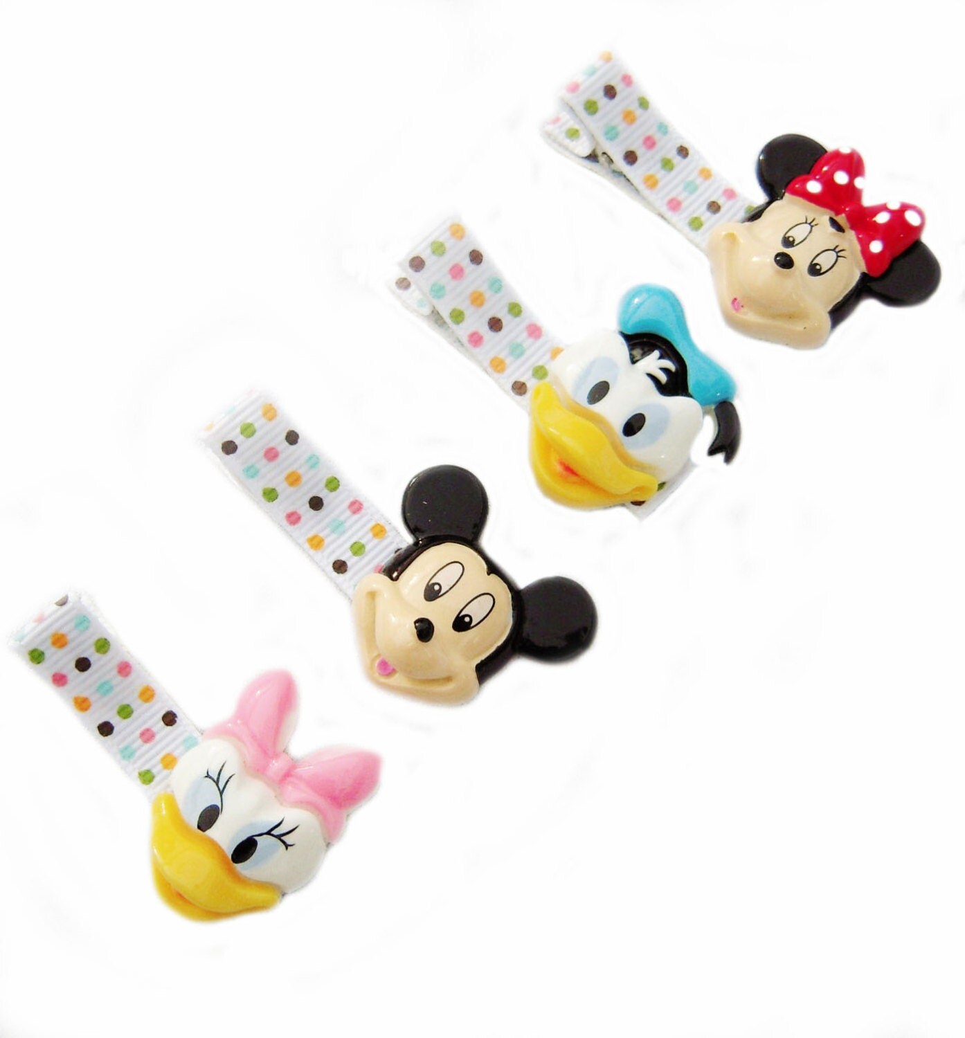 Baby Hair Clips Baby Barrettes Toddler Hair Clips Girls Hair Clips Mickey Mouse Hair Clips No Slip Grip Available
