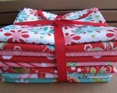 Riley Blake Apple of My Eye The Quilted Fish Fat Quarter Bundle of 9 Prints