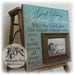 Baptism Gift Personalized Picture Frame 16x16 Christening First Birthday Godparents Godchild Godson Goddaughter