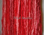 Pink DE dread kit - Long - 40 ct- Ready to be shipped