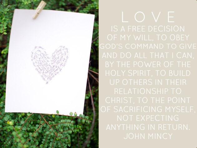 LOVE IS...quote