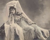 Mlle Gallet, Belle Epoque Stage Performer, by Walery of Paris