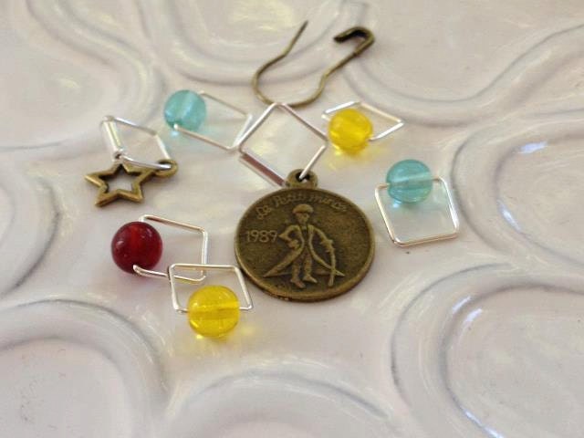 Innocent and True . . . stitch marker set