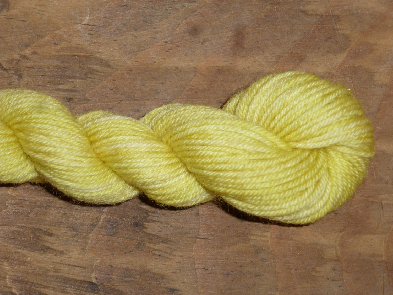 Yellow Intermission Skein... Canon Hand Dyes William Merino Sock Yarn