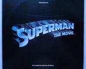 Rare "Superman" Vinyl Soundtrack (1978) - Very Good Condition