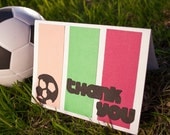 Soccer Party Thank You Note