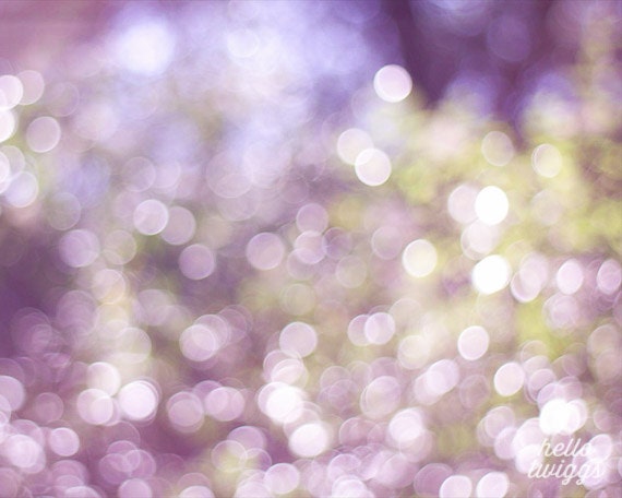 Abstract Art Print, Blur Photography, Dreamy Whimsical Print, Modern Art, Wall Decor - Diamonds are a girls best friends