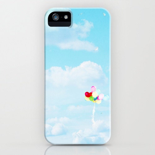 iPhone 5 Case Balloons and Birds Fine art photography