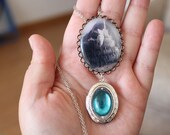 Lord of The Rings Necklace - MINAS TIRITH - Tolkien Locket Necklace