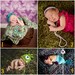 Newborn Photography Backdrops Blankets Photography Props Fabric. 4 x 4 Feet Baby Back Drops Photo Prop Fabric