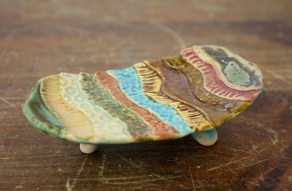 Blooming Ceramic Soap Dish