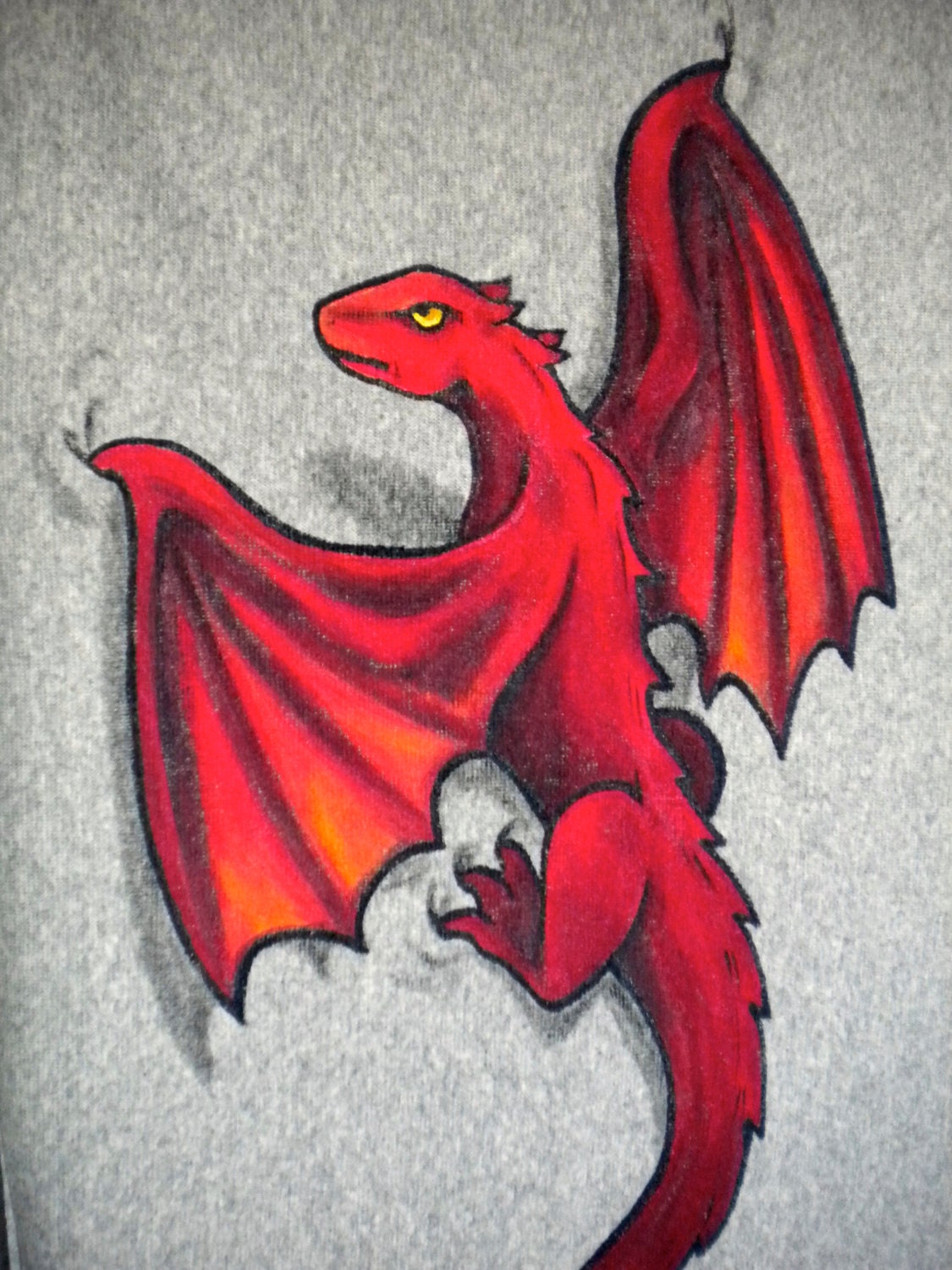 Game of Thrones Infinity Scarf Daenerys Red Dragon