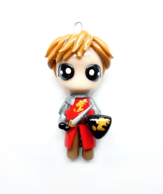 Arthur - Miniature Sculpture - Charm Pendant