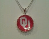 OU Oklahoma Sooners Pendant and Necklace