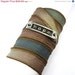 Silk Wrap Bracelet with HOPE connector,yoga jewelry,silk ribbon bracelet, yoga bracelet, boho chic, bohemian