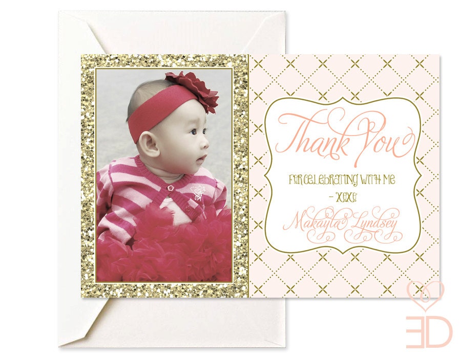 Princess Party Collection - Printable 4X6 Thank You Note Il_570xn
