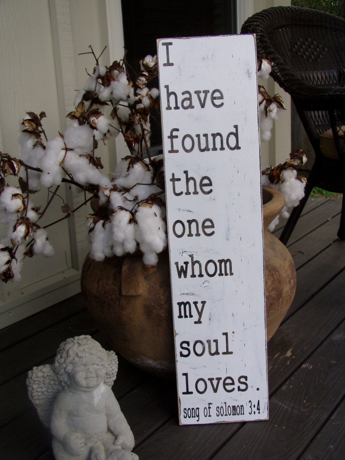 I have found the one whom my soul loves-Song of Solomon 3:4-Wedding-Anniversary-Vintage-Love