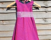 Lined party dress (7-8 years)