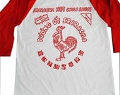 Sriracha Hot Chili Sauce  baseball tee Shirt