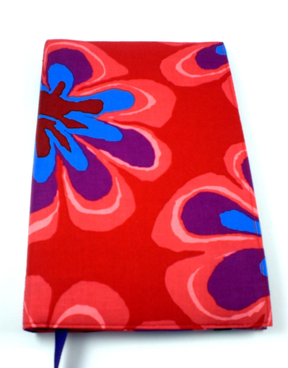 Deluxe Address Book - Technicolor Daisy Red