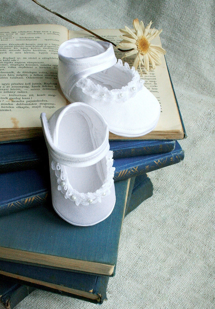 Baptism Christening Baby Sandals White Spring Summer Baby Shoes Newborn - Hopphopp Baptism Christening Baby Sandals White Spring Summer Baby Shoes Newborn - Hopphopp