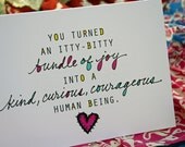 Graduation Card for Parents: Awesome Job