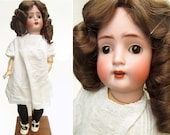 Sweet Nell Antique German Bisque Doll - 1362 Alt Beck Gottschalck ABG My Girlie Large Beautiful Girl Composition Body Vintage Victorian
