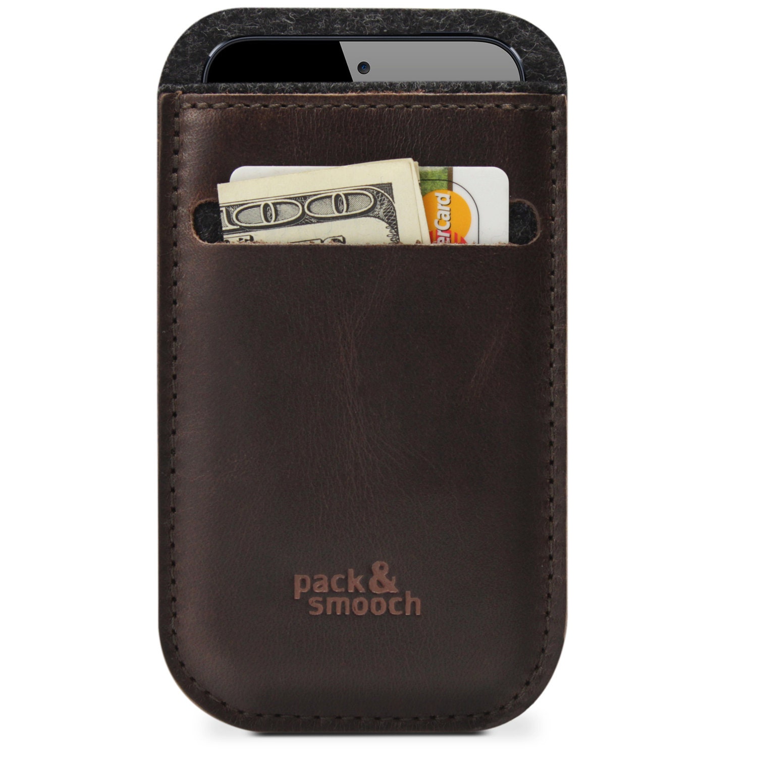 Pack & Smooch iPhone 4S/4 wallet case -LEICESTER- LE-4-ADB