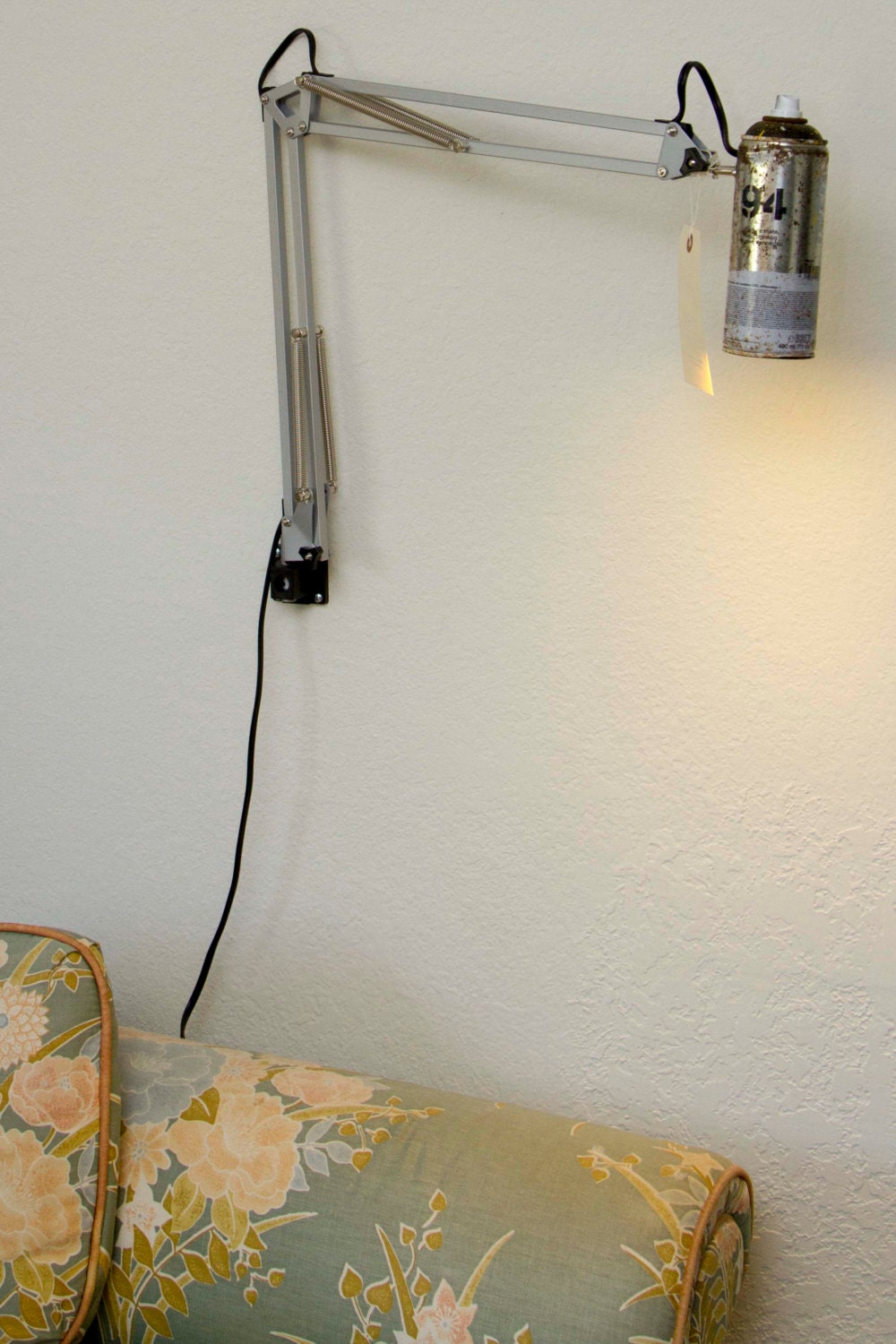 Tall Spray Paint Swivel Arm Architect  Lamp