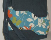 Messenger bag with cross body strap