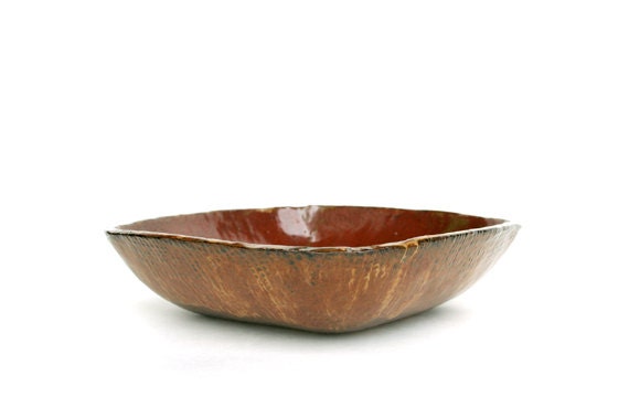 Molten Burlap Lap Bowl